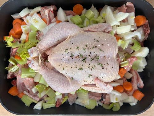 simple roast chicken