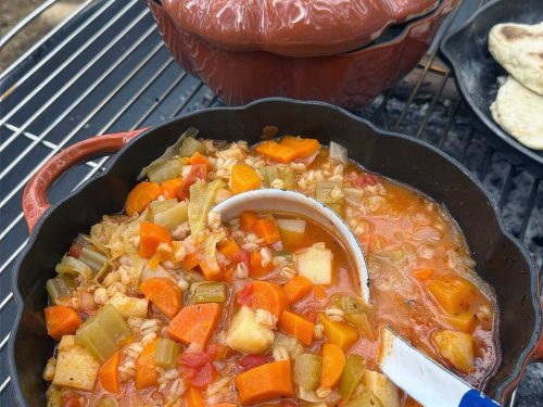 Easy Chucky Vegetable Broth